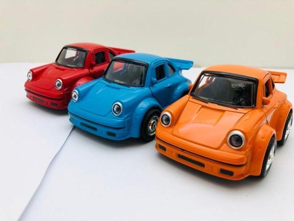 PeriYedi Çek Bırak Metal Spor Araba 12 Cm Koleksiyonluk Diecast Açılır Kapılı - Image 1