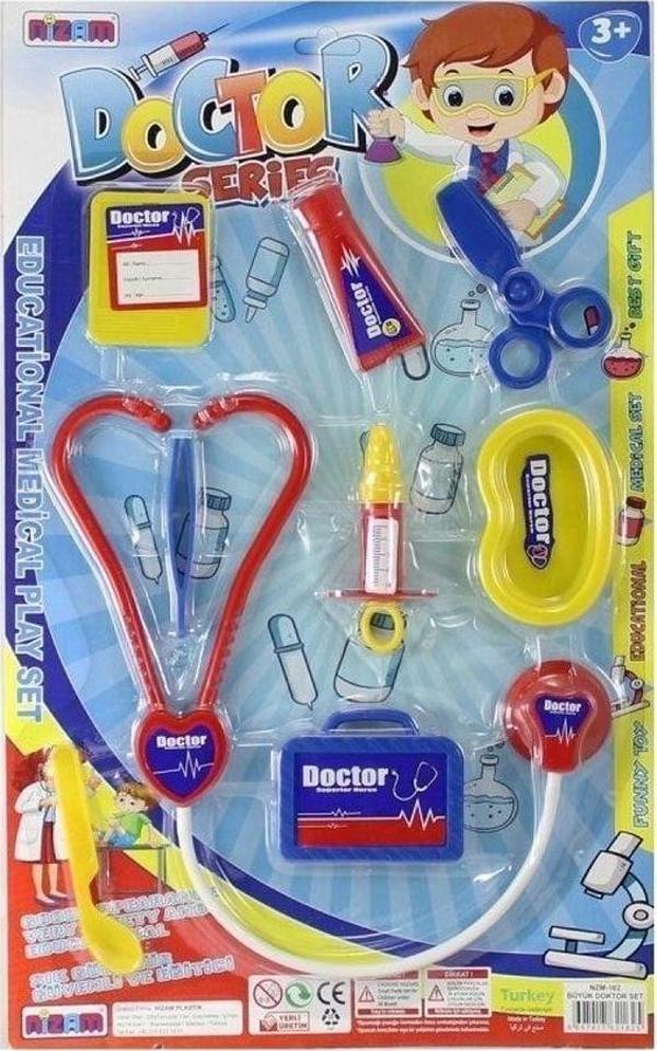 Nizam Oyuncak Doctor Series Oyuncak Doktor Seti Büyük Boy Eğitici Medikal Oyun Seti - Image 1