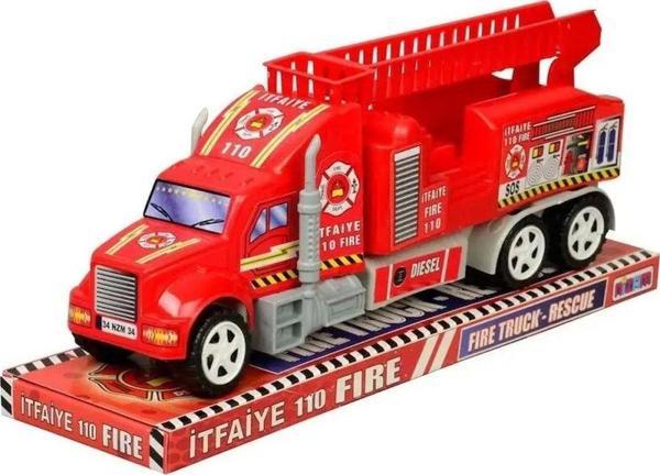 Nizam Oyuncak Fire Truck Rescue Oyuncak Itfaiye Aracı Merdiveni Açılır - Image 1