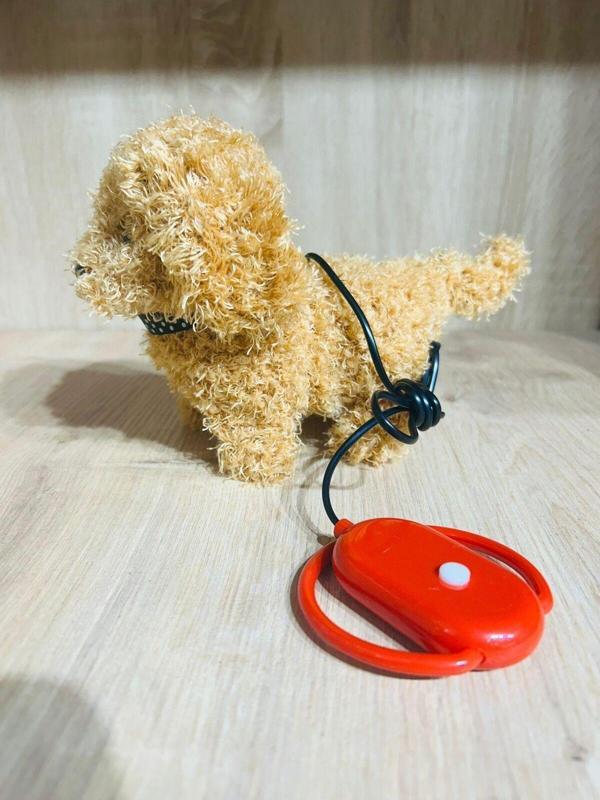PeriYedi Kumandalı Pilli Minik Peluş Sesli Havlayan Köpek - Image 1