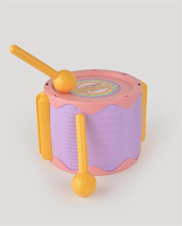 PeriYedi Lc Eğlenceli Davul - Pembe , Lila - Image 1
