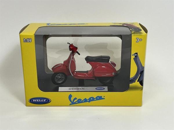 PeriYedi 2016 Vespa Px Kırmızı 1:18 - Image 1