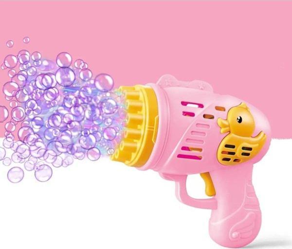 PeriYedi 23 Kanal Pilli Baloncuk Makinesi Baloncuk Tabancası Köpük Tabancası Bubble Gun Ördek - Image 1
