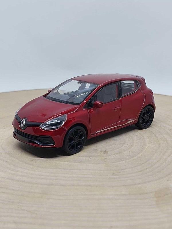 PeriYedi Renault Clio 4 Çek Bırak Metal Araba Beyaz Veya Kırmızı (Renk Belirtiniz) - Image 1