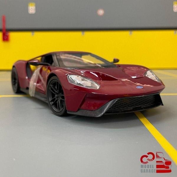 PeriYedi Ford Gt 2017 1/24 Ölçek Diecast Metal Model Araba - Image 1