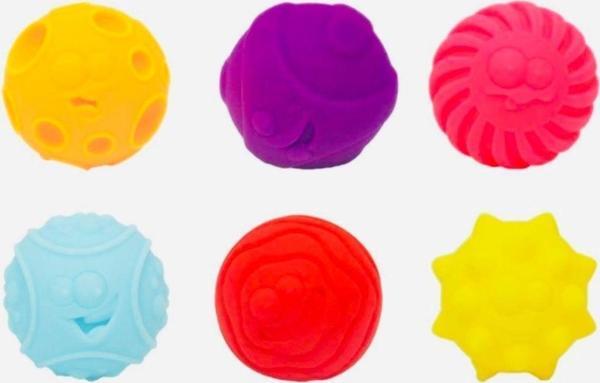 PeriYedi Soft Aktivite Topları 6Lı Set - Image 1