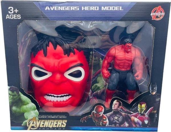 PeriYedi Hulk Maske Ve Işıklı Karekter Hulk - Image 1