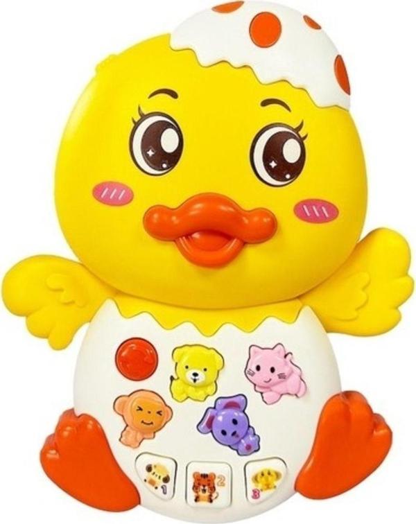 PeriYedi Işıklı Ve Müzikli Ördek Bebek Piyanosu - Image 1