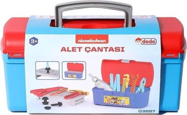 Shem Çocuk Eğitici Ve Eğlenceli Paw Petrol Alet Çantası Tamir Seti Oyun Seti - Image 1