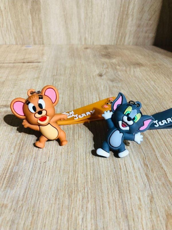 PeriYedi Tom Ve Jerry 3D Çift Anahtarlık 2 Adet - Image 1