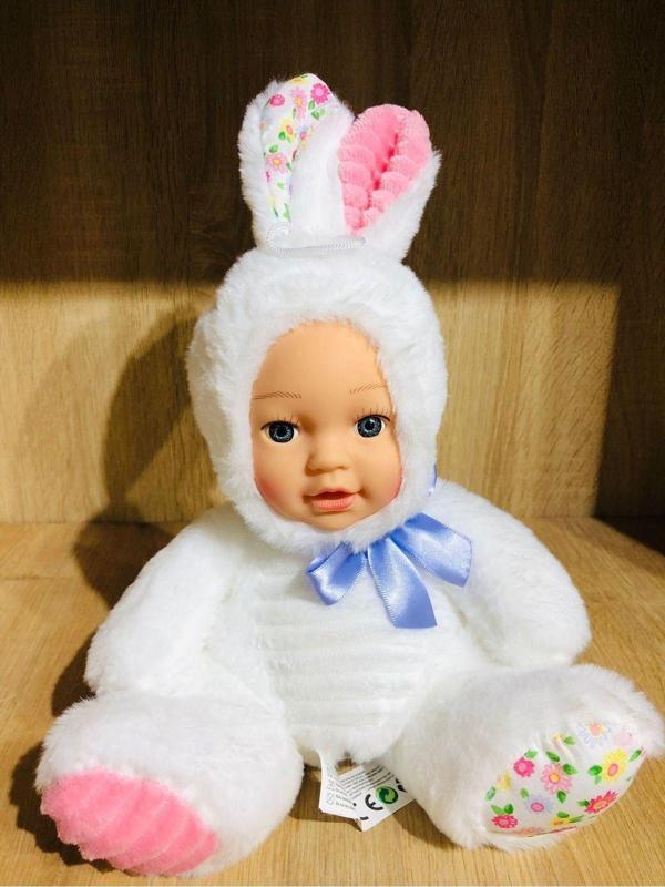 Shem Peluş Bebek Yüzlü Tavşan 35  Cm - Image 1