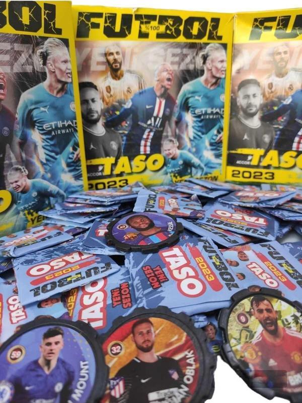 PeriYedi Yeni Sezon Futbol Taso 100 Adet 2024 %100 Futbolcu Tasoları Son Seri Premium Oyuncu Süper Tasolar - Image 1