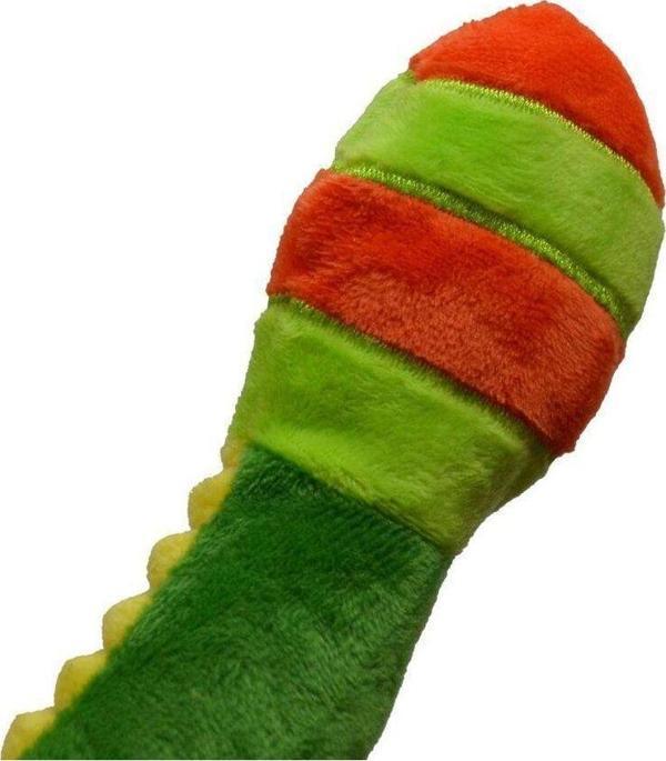 PeriYedi Yılan Peluş Çıngıraklı Yılan Peluş 32 Cm Peluş Yılan Oyuncak Yılan - Image 1