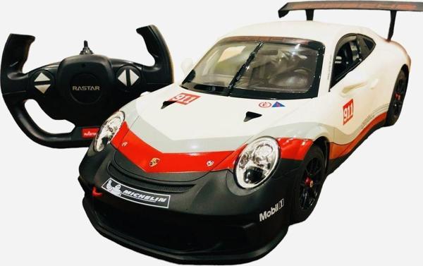Shem Roastar Lisanslı Kumandalı 1:14 Uzaktan Porsche 911 Gt3 Cup Işıklı Model Araba - Image 1