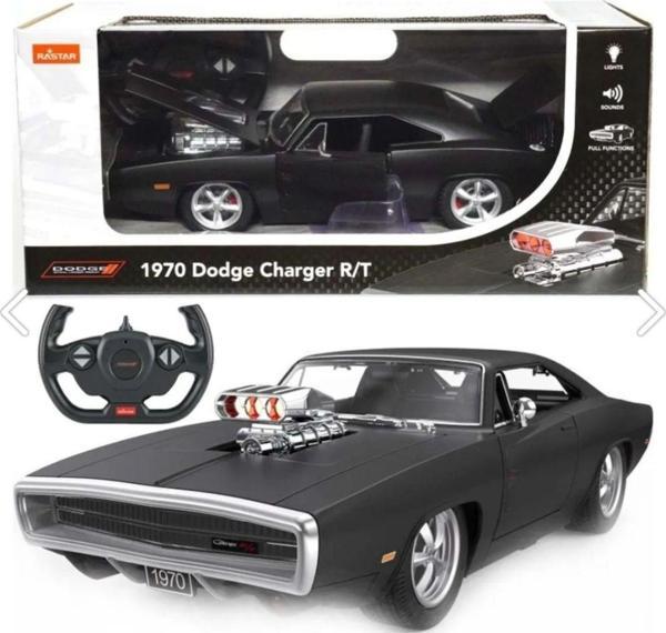 Shem Roaster Lisanslı Dodge Charger R/T Sesli Ve Işıklı Uzaktan Kumandalı Araba - Image 1