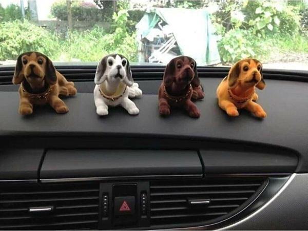 Shem Kafa Sallayan 3 Adet Kafa Sallayan Köpek 17X9X7 Cm Farklı Renklerde - Image 1