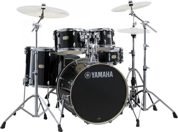 Yamaha Stage Custom Birch 20" Akustik Davul (Raven Black) - Image 1