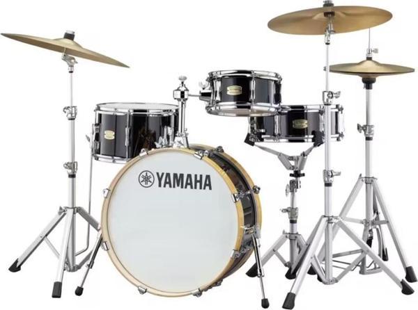Yamaha Stage Custom Hip 20" Akustik Davul (Raven Black) - Image 1