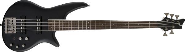 Jackson JS Spectra Bass JS3V Laurel Klavye Satin Black Bas Gitar - Image 1