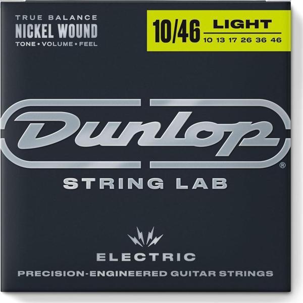 Jim Dunlop 3PDEN1046 Nickel-Plated Steel Medium 3'lü Paket Elektro Gitar Teli (10-46) - Image 1