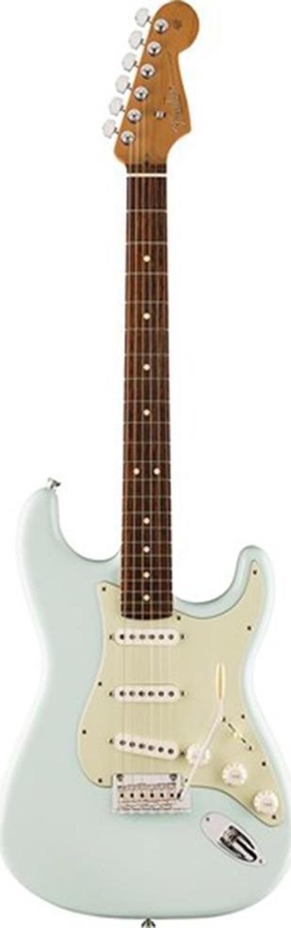 Fender Limited Edition American Professional II Stratocaster Roasted Akçaağaç Sap Gülağacı Klavye Sonic Blue Elektro Git - Image 1