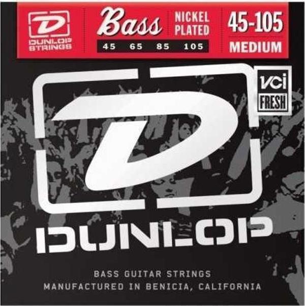 Jim Dunlop DBN45105 4 Telli Bas Gitar Teli (45-105) - Image 1