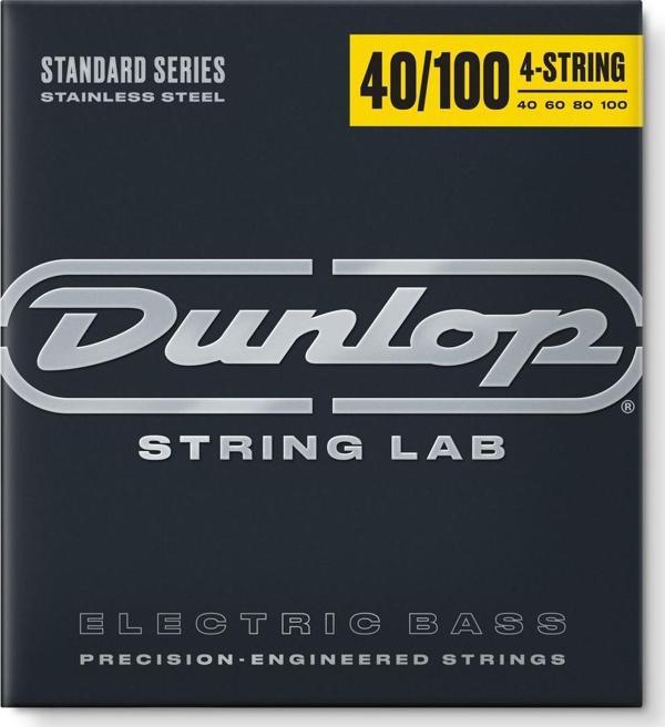 Jim Dunlop DBS40100 Light Stainless Steel bas Gitar Teli (40-100) - Image 1