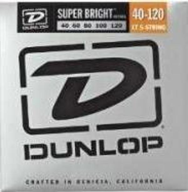 Jim Dunlop DBSBN40120 Nickel 5 Telli Bas Gitar Seti (40-120) - Image 1