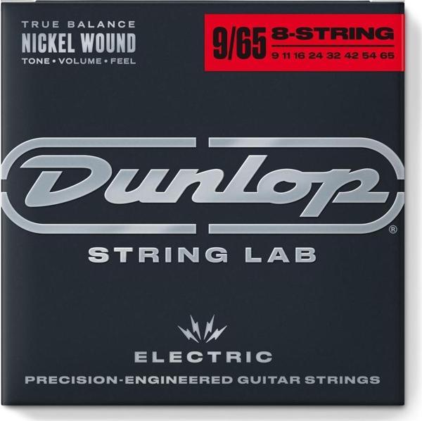 Jim Dunlop DEN0965 Nickel 8 Telli Elektro Gitar Teli (9-42) - Image 1