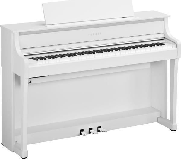 Yamaha Clavinova CLP875WH Dijital Piyano (Beyaz) - Image 1