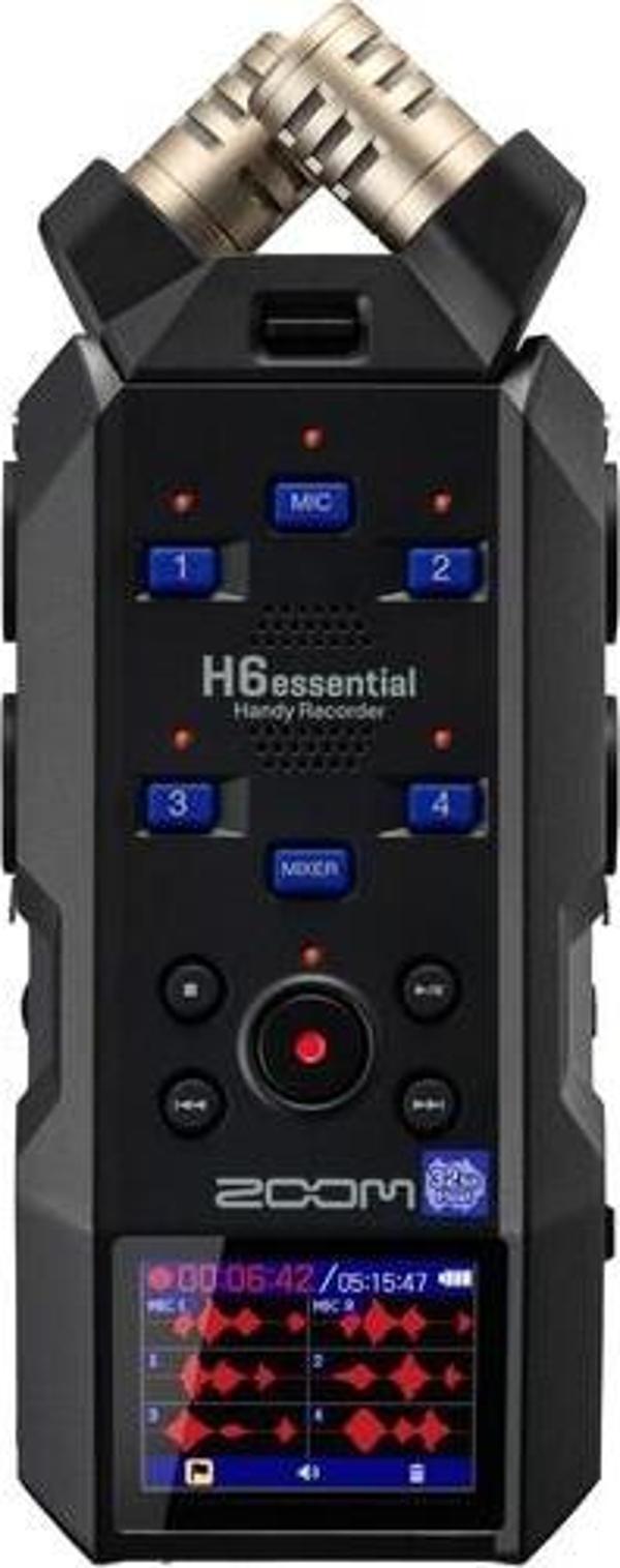 Zoom H6essential Ses Kayıt Cihazı (Siyah) - Image 1
