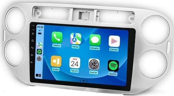 Maitech MTC 332 Serisi Volkswagen Tiguan 20062016 Model Uyumlu 4GB Ram 32GB Hafıza Carplay Android Auto Destekli Multimedya Navigasyonlu Teyp - Image 1