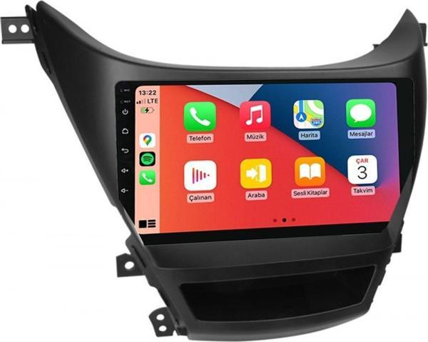 Maitech MTC 432 Serisi Hyundai Elantra 2012-2014 Model Uyumlu 4GB Ram 64GB Hafıza Carplay Android Auto Destekli Multimedya Navigasyonlu Teyp - Image 1