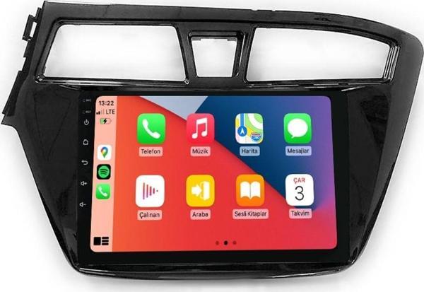 Maitech MTC 432 Serisi Hyundai İ20 2014-2018 Model Uyumlu 4GB Ram 64GB Hafıza Carplay Android Auto Destekli Multimedya Navigasyonlu Teyp2 - Image 1