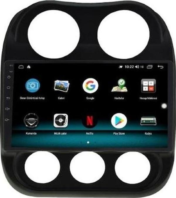 Maitech -MTC 632Modeli Jeep Compass 2009 2016 6-64GB Android Multimedya Teyp - Image 1