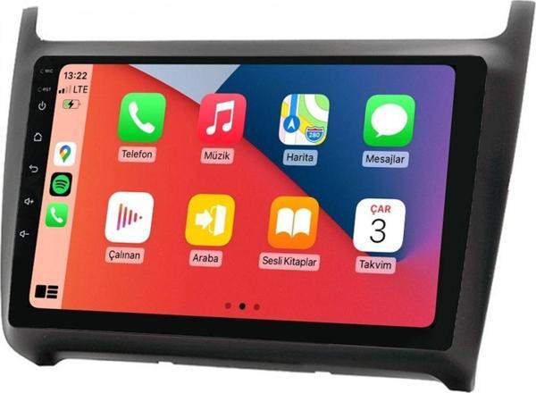 Maitech MTC 432 Serisi Volkswagen Polo 2008-2015 Model Uyumlu 4GB Ram 64GB Hafıza Carplay Android Auto Destekli Multimedya Navigasyonlu Teyp - Image 1
