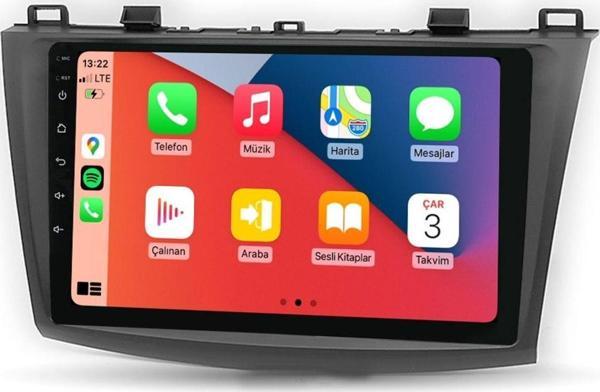 Maitech -MTC 632Modeli Mazda 3 2011-2014 6-64GB Android Multimedya Teyp - Image 1