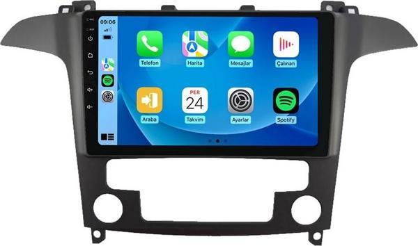 Maitech MTC-332 Serisi Ford S-max 2006-2009 Model Uyumlu 4GB Ram 32GB Hafıza Carplay Android Auto Destekli Multimedya Navigasyonlu Teyp - Image 1