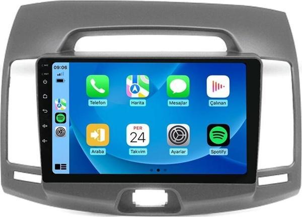 Maitech MTC-332 Serisi Hyundai Elantra 2006-2010 Model Uyumlu 4GB Ram 32GB Hafıza Carplay Android Auto Destekli Multimedya Navigasyonlu Teyp - Image 1