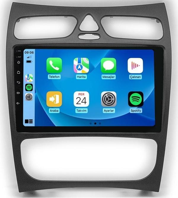 Maitech MTC-332 Serisi Mercedes CLK Serisi W209 2003-2005 Model Uyumlu 4GB Ram 32GB Hafıza Carplay Android Auto Destekli Multimedya Navigasyonlu Teyp - Image 1