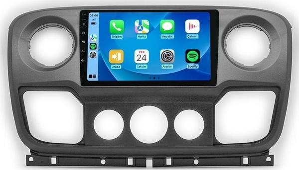 Maitech MTC-332 Serisi Renault Master 2011-2019 Model Uyumlu 4GB Ram 32GB Hafıza Carplay Android Auto Destekli Multimedya Navigasyonlu Teyp - Image 1