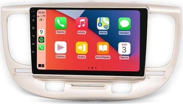 Maitech MTC-432 Serisi Kia Rio 2005-2011 Model Uyumlu 4GB Ram 64GB Hafıza Carplay Android Auto Destekli Multimedya Navigasyonlu Teyp - Image 1