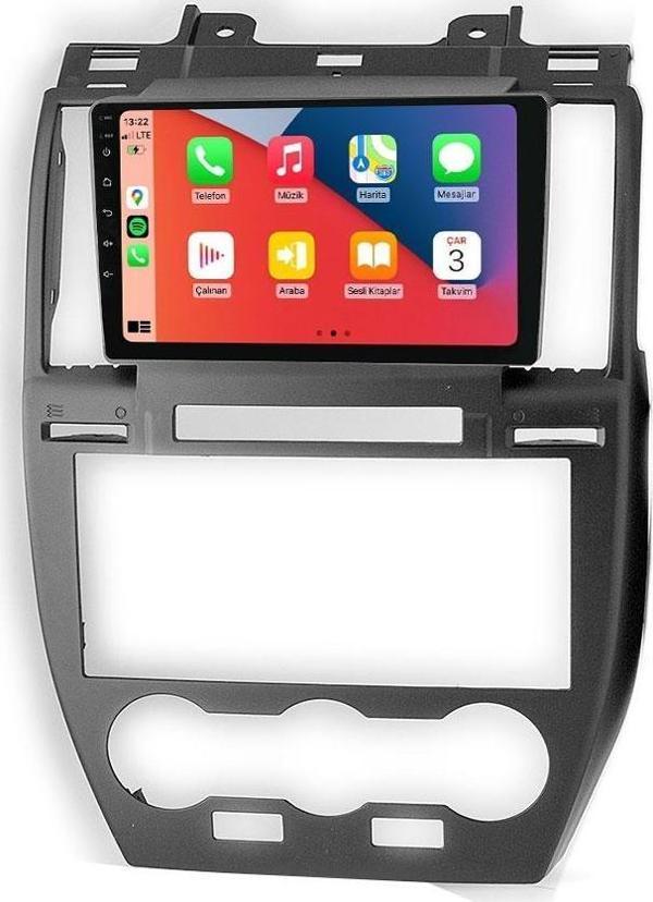 Maitech MTC-432 Serisi Land Rover Freelander 2007-2012 Model Uyumlu 4GB Ram 64GB Hafıza Carplay Android Auto Destekli Multimedya Navigasyonlu Teyp - Image 1