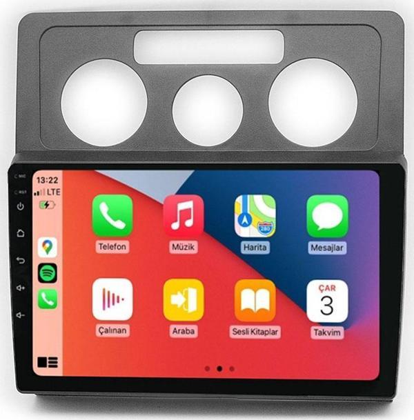 Maitech MTC-432 Serisi Volkswagen Caddy 2004-2015 Model Uyumlu 4GB Ram 64GB Hafıza Carplay Android Auto Destekli Multimedya Navigasyonlu Teyp - Image 1