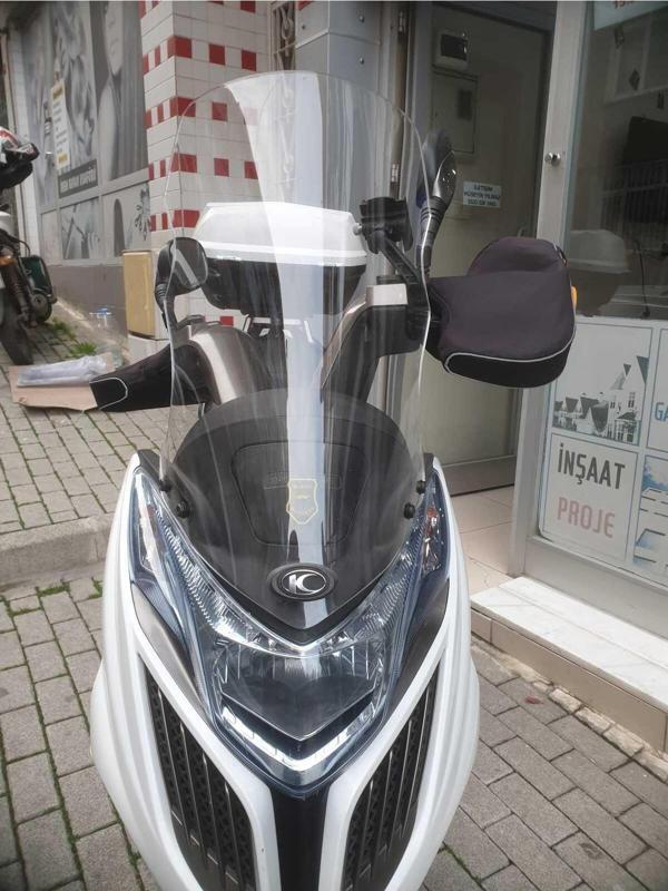Kymco G Dink 150 250i Siperlik Ön Cam 2013 Model 66cm Şeffaf Renkli 4mm - Image 1