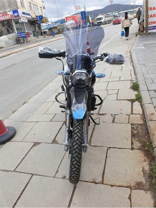 Hero X Pulse Siperlik Ön Cam 2020 2024 Model 46cm Açıkfüme Renkli 4mm - Image 1