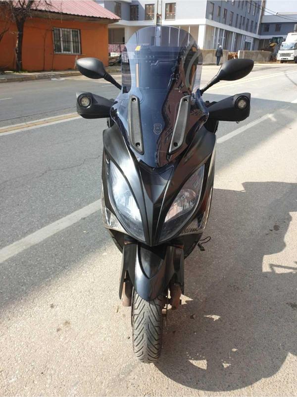Kymco Xciting 250 500 R Siperlik Ön Cam 2010 2011 Model 72cm Açıkfüme Renkli 4mm UZUN CAM - Image 1