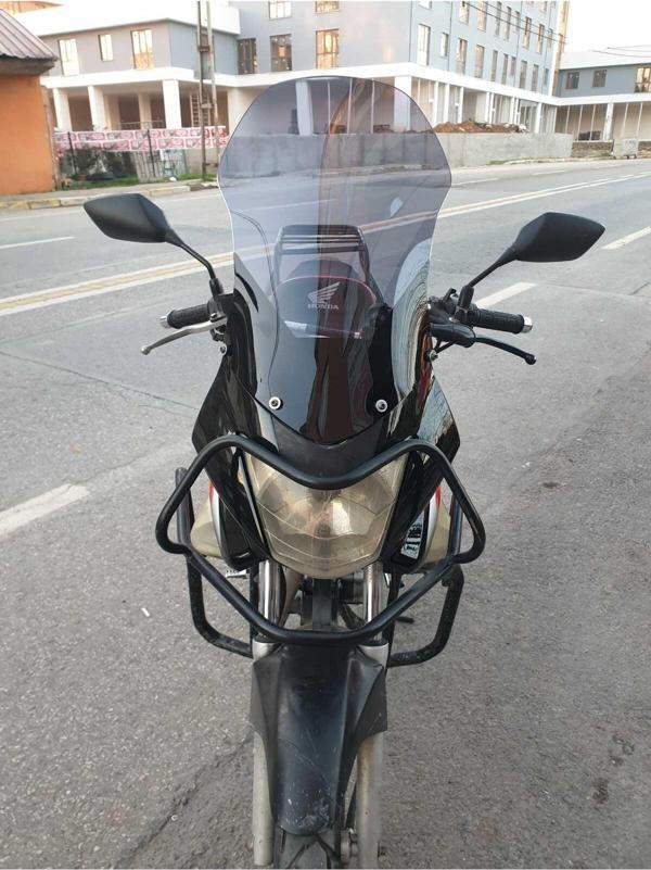 Honda CBF 150 Siperlik Ön Cam 2005 2017 Model 51cm Açıkfüme Renkli 4mm - Image 1