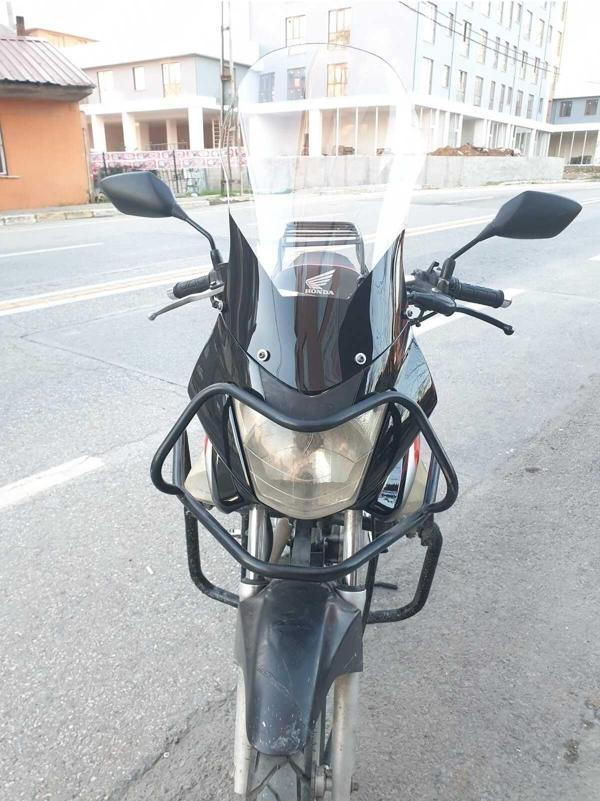 Honda CBF 150 Siperlik Ön Cam 2005 2017 Model 51cm Şeffaf Renkli 4mm - Image 1