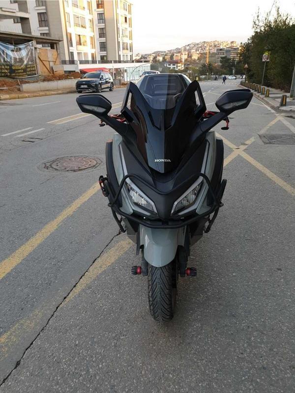 Honda Forza250 Siperlik Ön Cam 2021 2024 Model 47cm Şeffaf Renkli 4mm BOY - Image 1